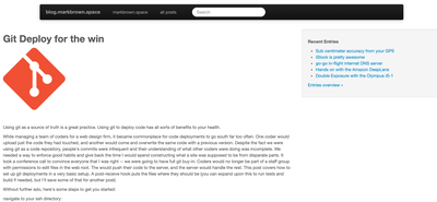 Git Deploy Dashboard